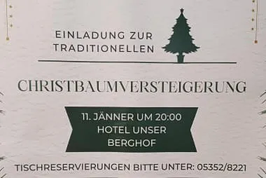 Christbaumversteigerung Christbaumversteigerung